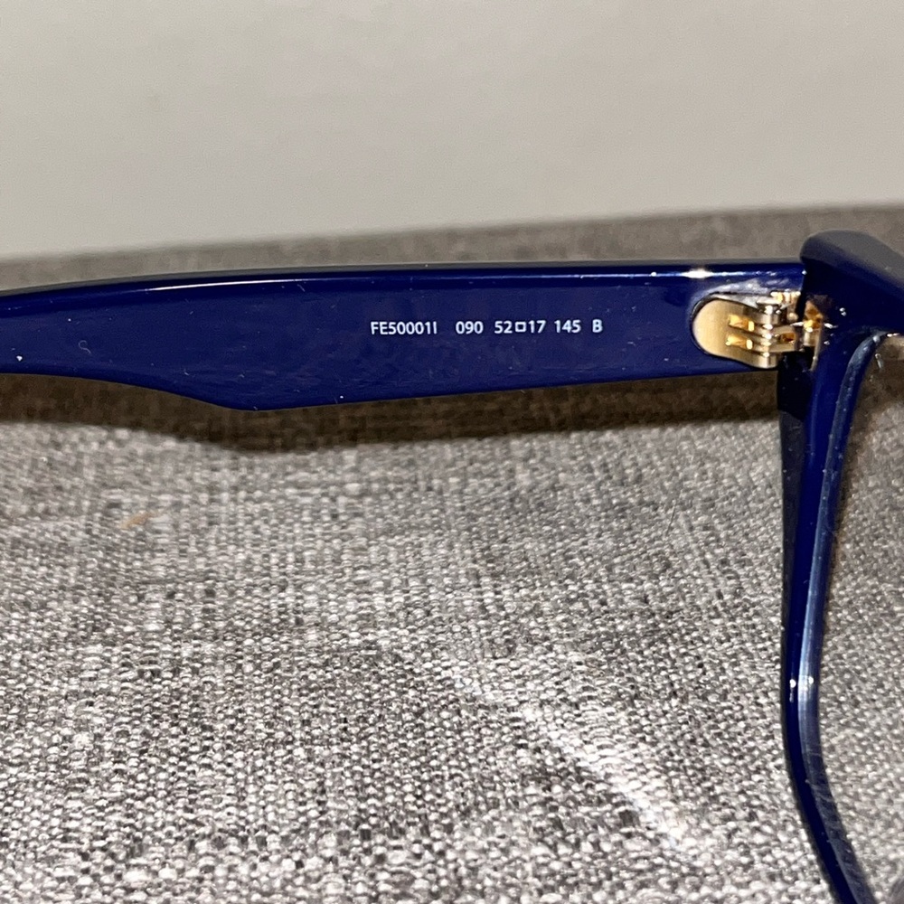 Fendi Navy Women's Glasses - Picture 4 of 6